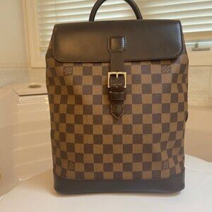 Louis Vuitton Ebene Soho backpack (includes dust bag)